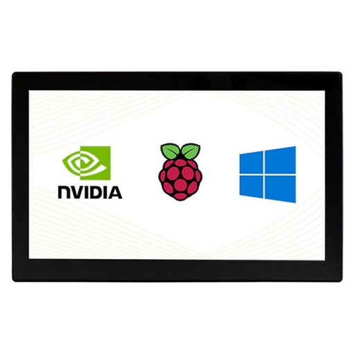 [DIS0370] Display - 13.3inch Capacitive Touch Screen LCD with Case V2, 1920×1080, HDMI, IPS, Various Systems Support